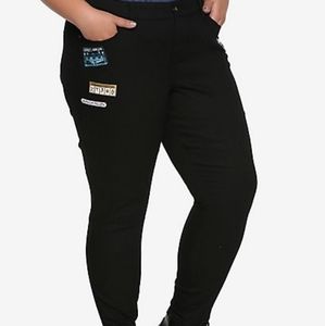 NWT Harry Potter patch skinny jeans